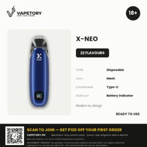 X-VAPE X-NEO Disposable (Prefilled)