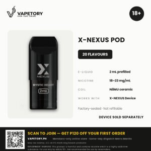 X-VAPE X-NEXUS Pod (Prefilled)