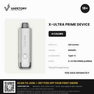 X-VAPE X-ULTRA PRIME Device (Rechargeable)
