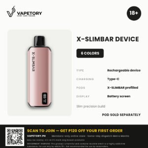 X-VAPE X-SLIMBAR Device (Rechargeable)